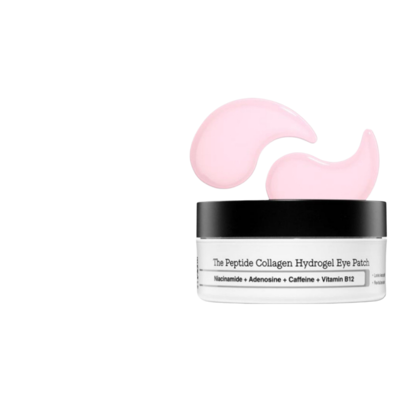 Peptide collagen hydrogel eye patches