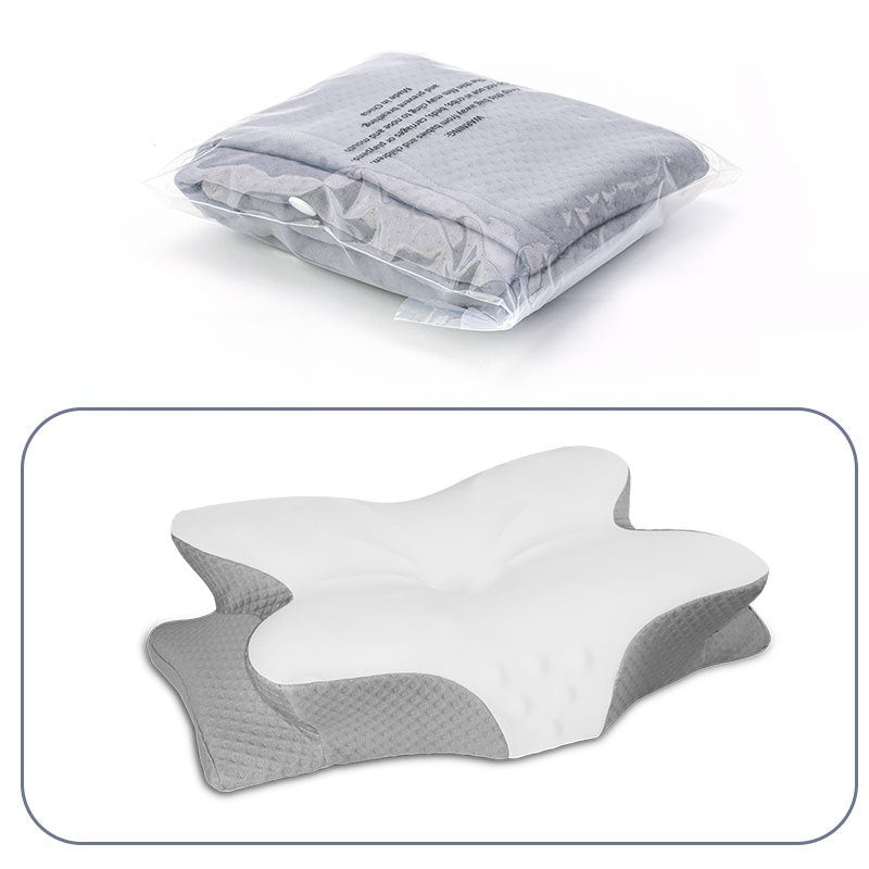 Butterfly Pillow Case Ice Silk