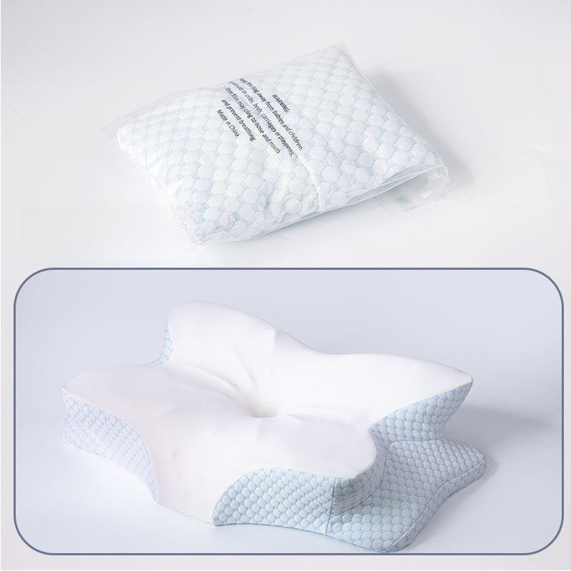 Butterfly Pillow Case Ice Silk